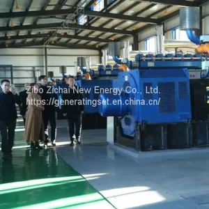 AC Three Phase Gas Power Plant Generating Electricity Generator Set for Sale thumbnail-4