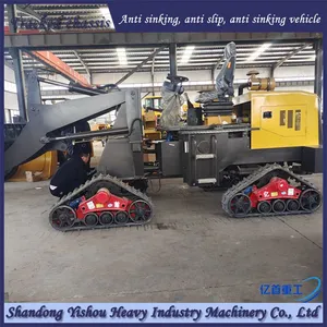 Customized Triangular Anti Sinking Tracks for Loaders to Improve Engineering Efficiency thumbnail-1