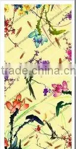 Digital Print Custom Design Long Pure Silk Scarf thumbnail-5