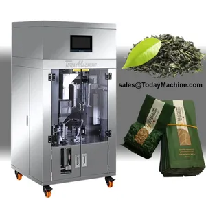 Automatic Vacuum Premade Pouch Fill Seal Packing Machine for Tea Leaf Coffee Beans Grain Rice thumbnail-5