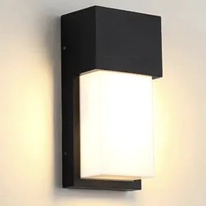 Outdoor LED Wall Lamp Simple Creative Outdoor Waterproof Door Door Number Terrace Balcony Aisle Exterior Wall Lamp Garden Lamp thumbnail-1