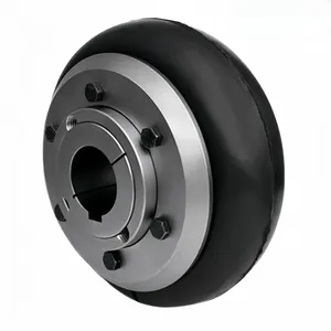 Customizable Rigid Iron Steel Aluminium Rubber Tyre Coupling OEM Support for Pumps Industrial Equipment Construction Industries thumbnail-1