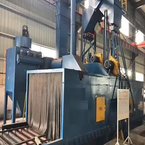 Roller Passing Shot Blasting Cleaning Machine, Radiator Shot Blasting Machine, Steel Pipe Inner and Outer Wall Rust Removal Machine thumbnail-1