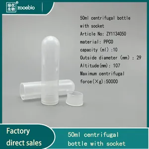 50ml Centrifuge Tubes, Laboratory Sample Tubes Centrifuge Tubes, Autoclavable thumbnail-1