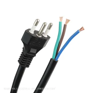 2P 3P Power Cords With Brazilian INMETRO Power Plugs thumbnail-1