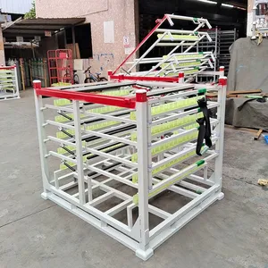 Corrosion-Resistant Automotive Parts Trolley for Assembly Line Transport thumbnail-1