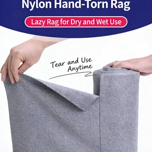 Eco-Friendly Antibacterial Microfiber Tear Away Roll-Up Towel Reusable Absorbent Cleaning Cloth thumbnail-3