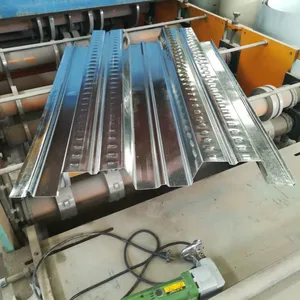 Manufacture Opened Roof Deck Corrugated Metal Steel Deck GI Concrete Floor Steel Sheet 940 688 Type Floor Decking thumbnail-2