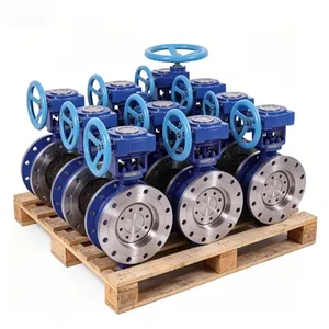 Standard Compliant Double Eccentric Hard Seal Butterfly Valve With Technical Support thumbnail-3
