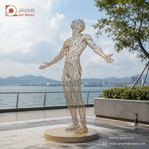 Office Building Figure Statue for Public Interior Art thumbnail-3