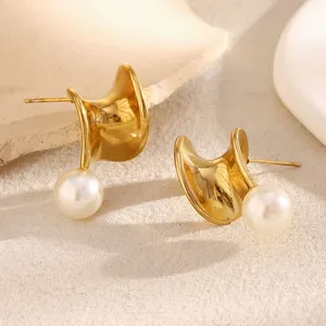 316L Surgical Steel Earrings, Lead-Free, Tarnish-Resistant, Mirror Polish, for Sensitive Skin, Bulk Wholesale thumbnail-4