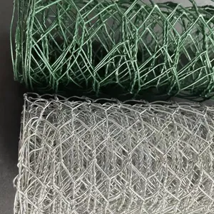 1.5mm Wire DIY Poultry Netting for Garden Fencing & Animal Enclosure, Hot Dipped Galvanized thumbnail-1