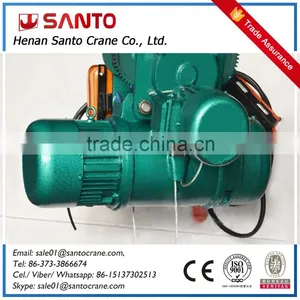 Low Price CD1 Model Electric Winch Hoist With Electric Trolley thumbnail-1