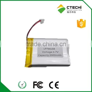 3.7V Li-polymer Battery, Custom Size, 102346/102765/105080/107290, 1150mAh/2000mAh/5000mAh/8000mAh Li-ion Polymer Battery thumbnail-4