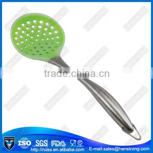 Silicone Different Type of Ladle Spoon With Stainless Steel Handle thumbnail-2