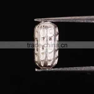 925 Solid Sterling Silver Designer Capsule Shape Wholesale Beads thumbnail-1