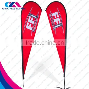Custom Trade Show Display Teardrop Stand Sign Quality Choice thumbnail-1