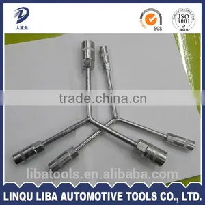 China Supplier Wholesale High Quality Carbon Steel Y Type Wheel Wrench thumbnail-6