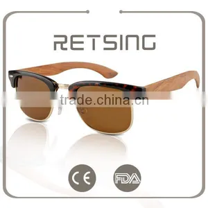 2016 New Fashion Factory Bamboo And Wood Sunglasses thumbnail-4