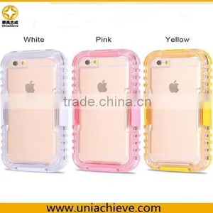 For Iphone Waterproof Cell Phone Case Red thumbnail-4