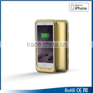 2016 New Product White Black Gold 5v 1A 3200mAh Li-polymer Mfi Power Bank Case for Iphone 6 6s thumbnail-6