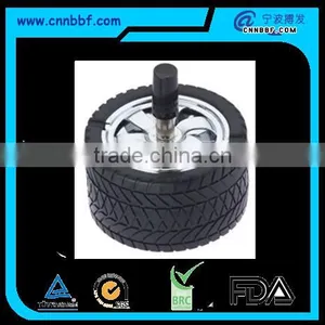 Wheel Spinning Metal Tin Spinning Ashtrays thumbnail-1