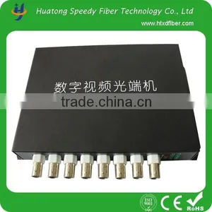 Video Data Optic Transceiver 8 Channel Video Data Optical Fiber Transmitter and Receiver thumbnail-2