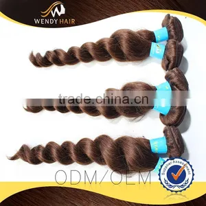 Loose Wave 28 Inch Virgin Remy Indian Hair Weft With Competitive Cost thumbnail-1