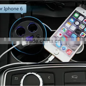 PowerUP Universal USB Car Charger and DC Splitter Adapter With Dual USB Rapid Charging Ports thumbnail-5