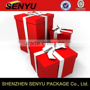 Custom Logo Christmas Paper Baby Gift Box Packaging thumbnail-1