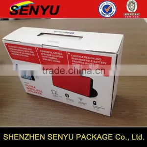 Speaker Box With Handles, Electrinic Products Paper Packaging Box Supplier's Choice thumbnail-1
