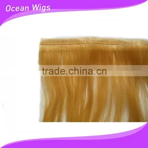 100% Remy Hair Double Tape Glue Tape Skin Weft Brazilian Natural Hair Extension thumbnail-1