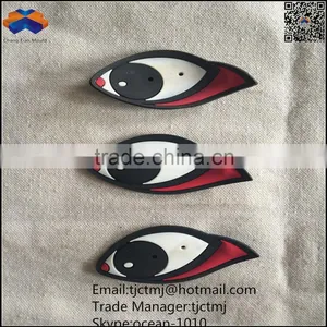 Different Type Fashionable Good Quality Soft Colorful PVC Logo Patch thumbnail-4