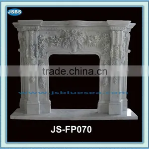 Sale Home Decoration Antique Marble Flower Fireplace thumbnail-1
