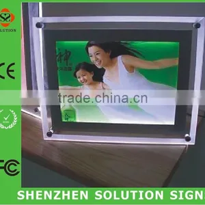 Guangdong China Manufacturer 2015 Advertisment Crystal Led Light Box thumbnail-1