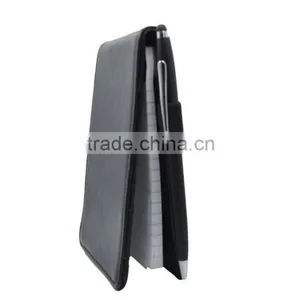 2015 Top Grade Deluxe Custom PU Leather Mini Notepad Holder thumbnail-3