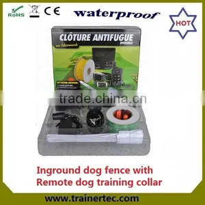 DF-113R Dog/Cat Wireless Fence With LCD Display in Ground Dog Fence Installation thumbnail-4