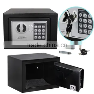 Small Digital Electronic Safe Box Keypad Lock Home Office Hotel Gun Black New thumbnail-6
