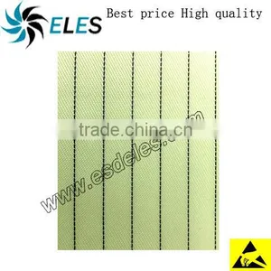 Antistatic Polyester Fabric Anti-static Cotton Cloth Cleanroom Clothing Blue White Green With Low Price thumbnail-1