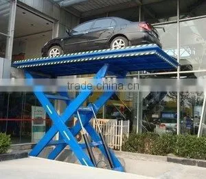 CE Approved Utility Cargo Indoor Scissor Lift Table/hydraulic Stationary Scissor Lift thumbnail-3