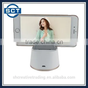 Selfie Robot Monopod for Smart Phone With Bluetooth Connection to Take Photo Auto Tracking 360 Degree thumbnail-4