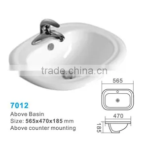 Chaozhou Ceramic Sanitary Ware Bathroom Counter Sink,art Basin thumbnail-5