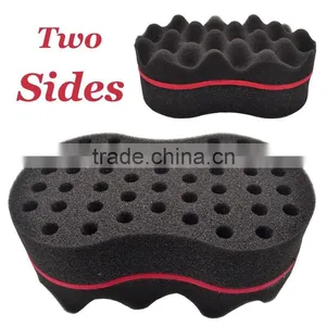 Lot of 4 Pcs Barber Hair Brush Sponge for Dreads Afro Locs Twist Curls Coil thumbnail-5