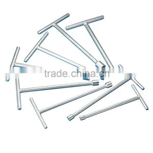 T Bar Socket Spanner Set 8, 10, 11, 12, 13, 14, 17 And 19mm thumbnail-1