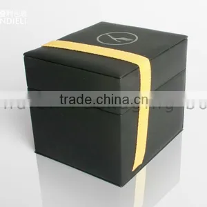 Small Folding Leather Gift Box Foam Insert thumbnail-1