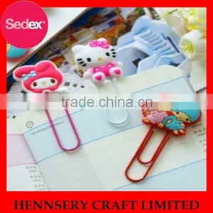 High Quanlity Soft Rubber Lovely Different Kinds Paper Clips thumbnail-1