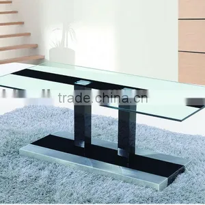 High Glossy Painted Glass Lcd TV Stand thumbnail-4