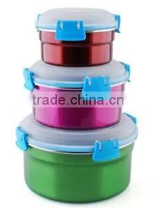 Wholesale Round Shape Wedding Favor Gift Boxes Stainless Steel Tin Sealed Cans for Food Canning thumbnail-1