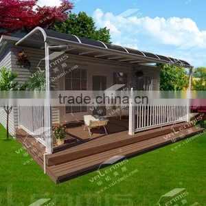 Garden of Villa Alumium Arch Rain Canopy for Sale thumbnail-3
