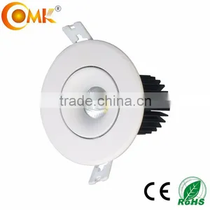 10w Adjustable White COB LED Downlight thumbnail-5